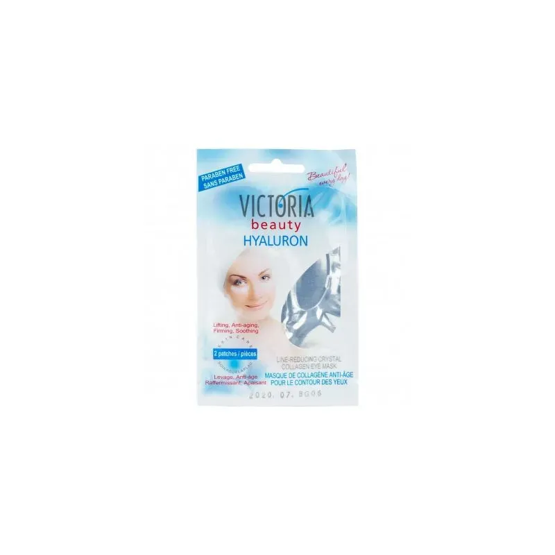 3800038708360VICTORIA BEAUTY Crystal Collagen Eye Mask_beautyfree.gr