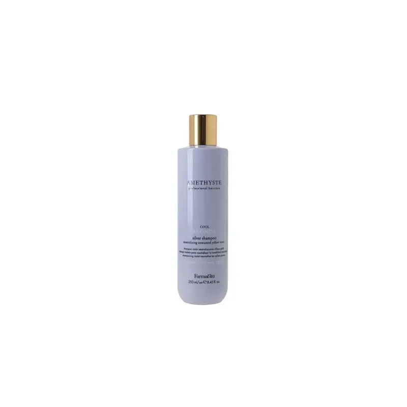 8022033112484FARMAVITA Amethyste Blonde- Cool Blonde Silver Shampoo 250 ml _beautyfree.gr