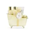 8436616358365IDC INSTITUTE (42255) Scented Bath Gold Bathtub 4τμχ_beautyfree.gr