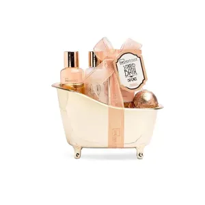 8436616358648IDC INSTITUTE (42266) Scented Bath Bronze Gift Set Bathtub_beautyfree.gr