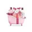 IDC INSTITUTE (42282) Scented Bath Rose Bathtub 4 τμχ
