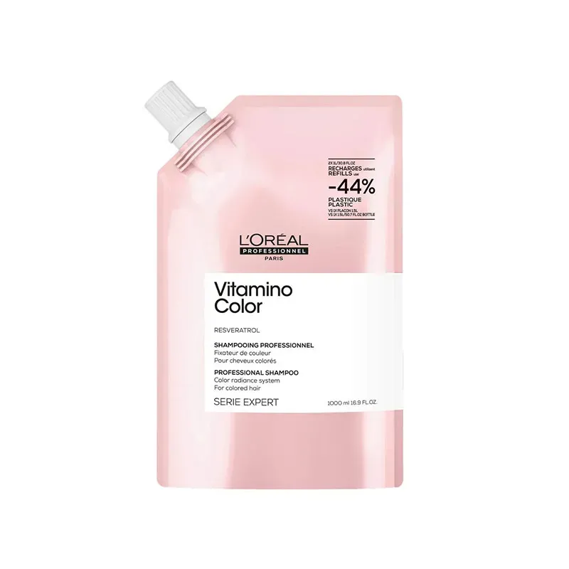 3474637275396LOREAL Professionnel Serie Expert Vitamino Color Shampoo Refill 1000ml_beautyfree.gr