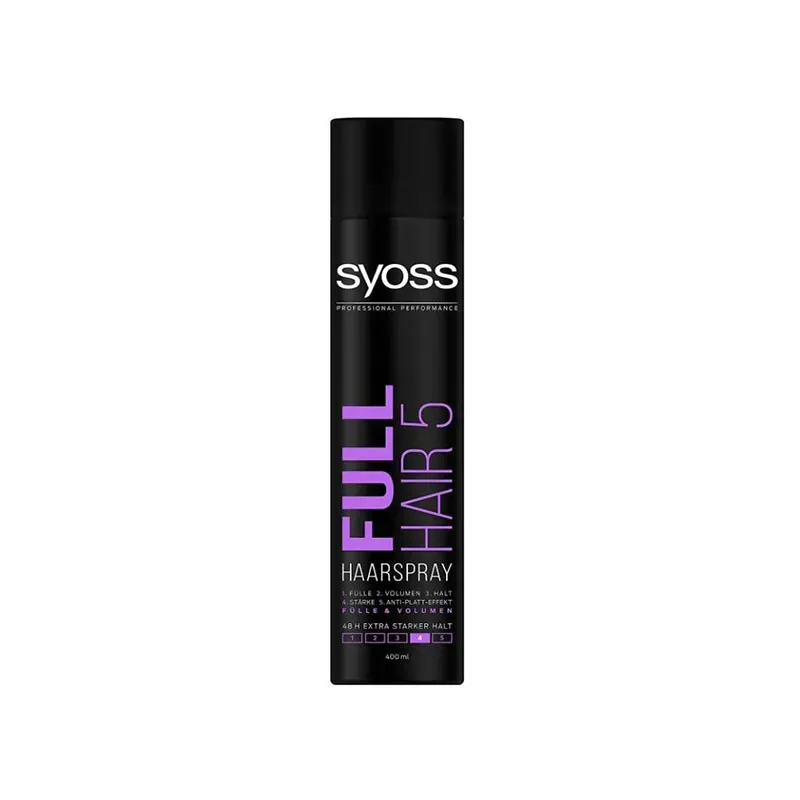 4015100190533SYOSS Hairspray Full Hair No4 400ml_beautyfree.gr