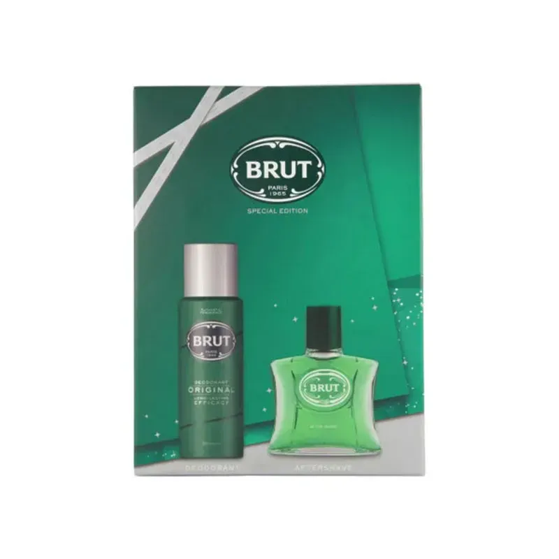 8710522646854BRUT Gift Set Original After Shave 100ml + Spray 200ml_beautyfree.gr