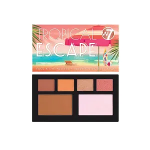 5056369144270W7 Tropical Escape Bronze Bliss palette M/D _beautyfree.gr