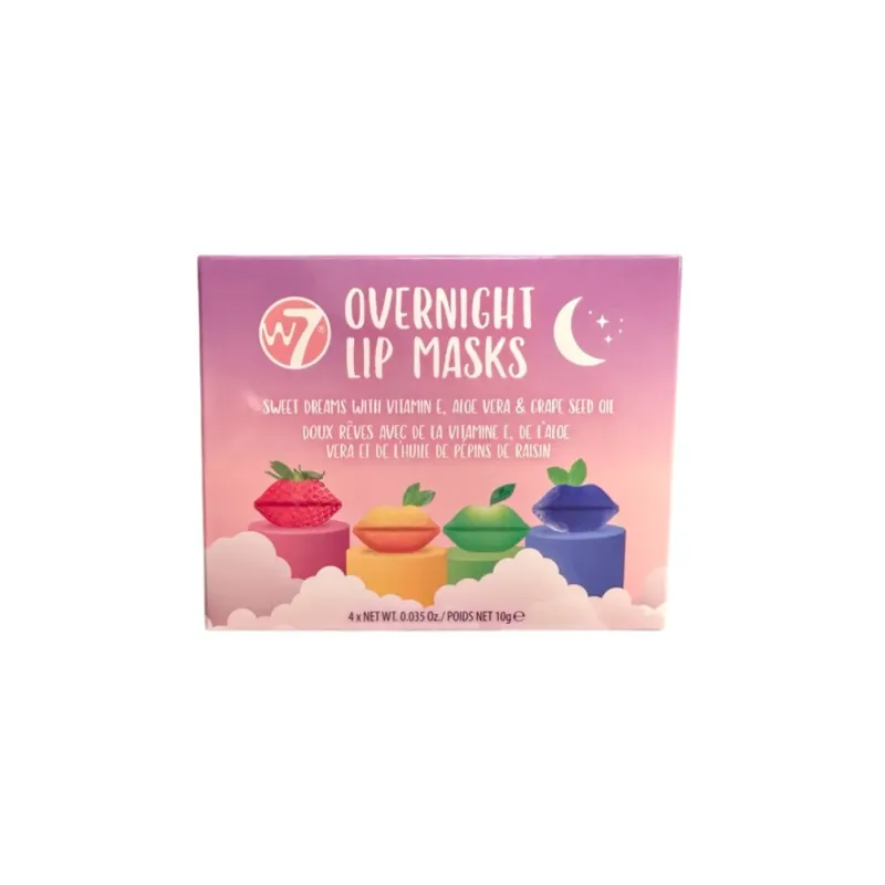 5056369146250W7 Gift Set - Overnight Lip Mask 4x10g_beautyfree.gr