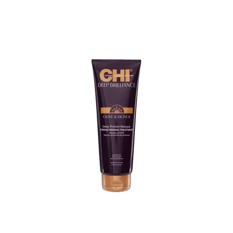633911778906CHI Deep Brilliance Olive & Monoi Deep Protein Masque Strengthening Treatment 237ml_beautyfree.gr