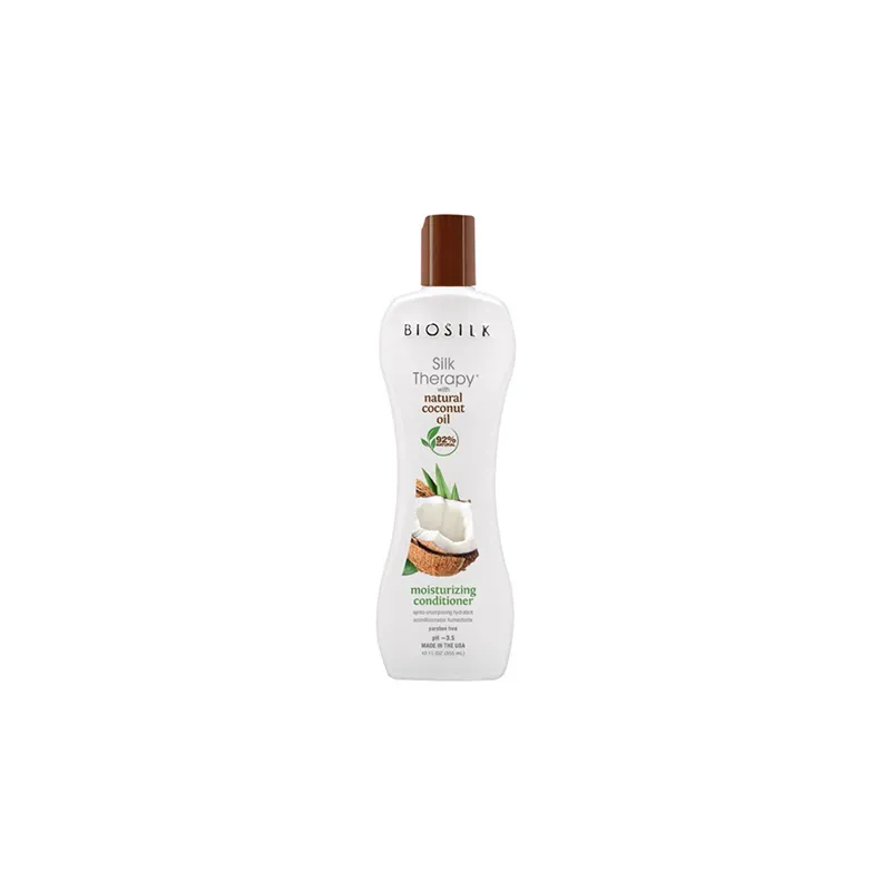 633911815861BIOSILK Silk Therapy With Coconut Oil Moisturizing Conditioner 355ml_beautyfree.gr