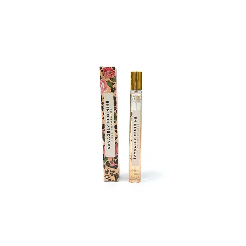 8436576502327AQC Fragrances Tubes Savagely Feminine 35 ml _beautyfree.gr