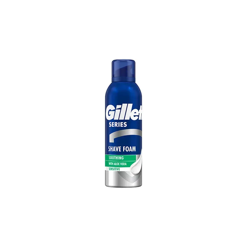 8001090870995GILLETTE Series Sensitive Aloe Αφρός Ξυρίσματος 200ml_beautyfree.gr