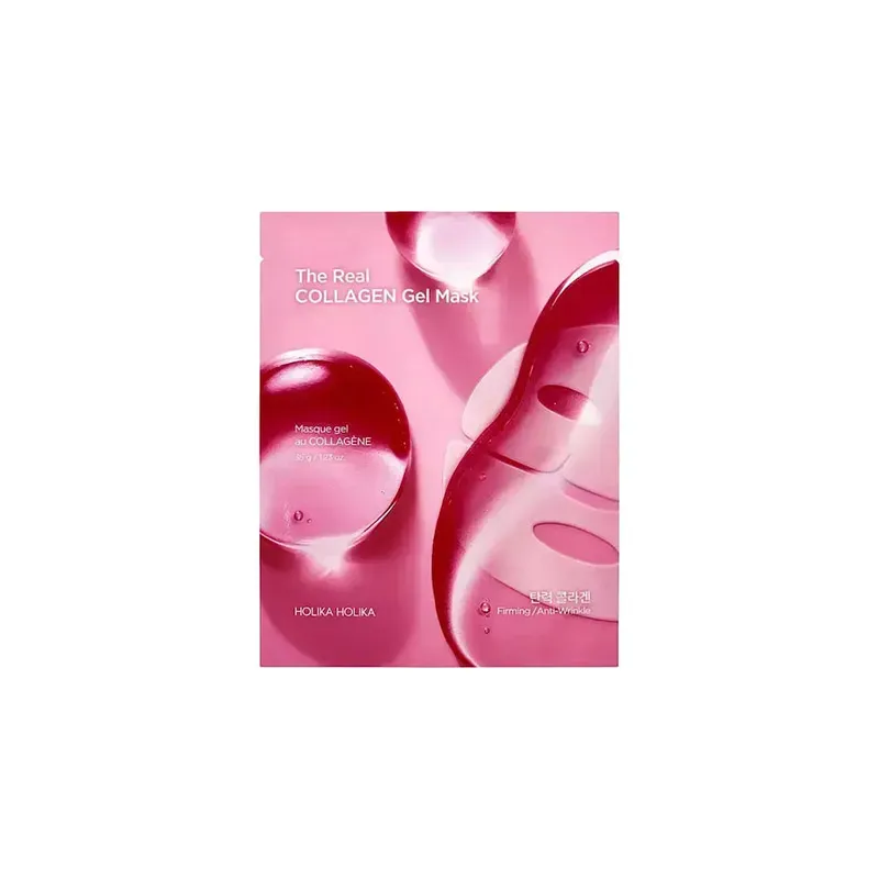 8806334394820HOLIKA HOLIKA The Real Collagen Gel Mask 35g_beautyfree.gr