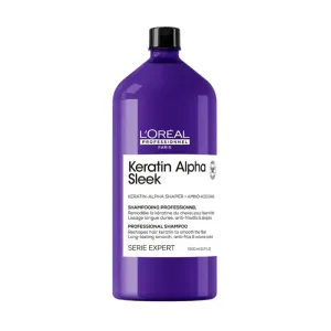 3474637335717LOREAL Professionnel Serie Expert Keratin Alpha Sleek Shampoo 1500ml_beautyfree.gr