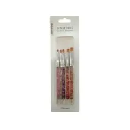 5207440012401BEAUTY SALON Πινέλα Νυχιών & Dotting Σετ 5τμχ_beautyfree.gr