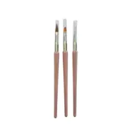 5207440012609BEAUTY SALON Πινέλα Νυχιών Nail Art Σετ 3τμχ_beautyfree.gr