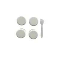 5207440012791BEAUTY SALON Πλαστικά Βαζάκια Ταξιδίου Σετ 4 τμχ_beautyfree.gr