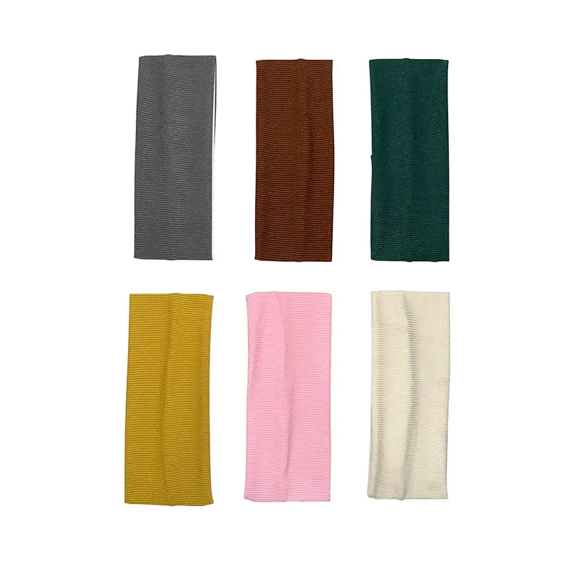 5207440009760BEAUTY SALON Υφασμάτινη Κορδέλα Μαλλιών Διάφορα Χρώματα Jersey_beautyfree.gr