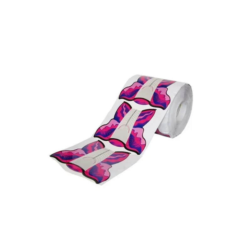 5207440012524BEAUTY SALON Φόρμα Επιμήκυνσης Νυχιών Πεταλούδα Ρολό 300 pcs_beautyfree.gr