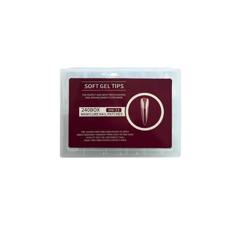 BEAUTY SALON Ψεύτικα Νύχια σε Κασετίνα Διάφανα 240τμχ