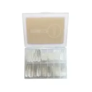5207440012739BEAUTY SALON Ψεύτικα Νύχια σε Κασετίνα Διάφανα 240τμχ_beautyfree.gr