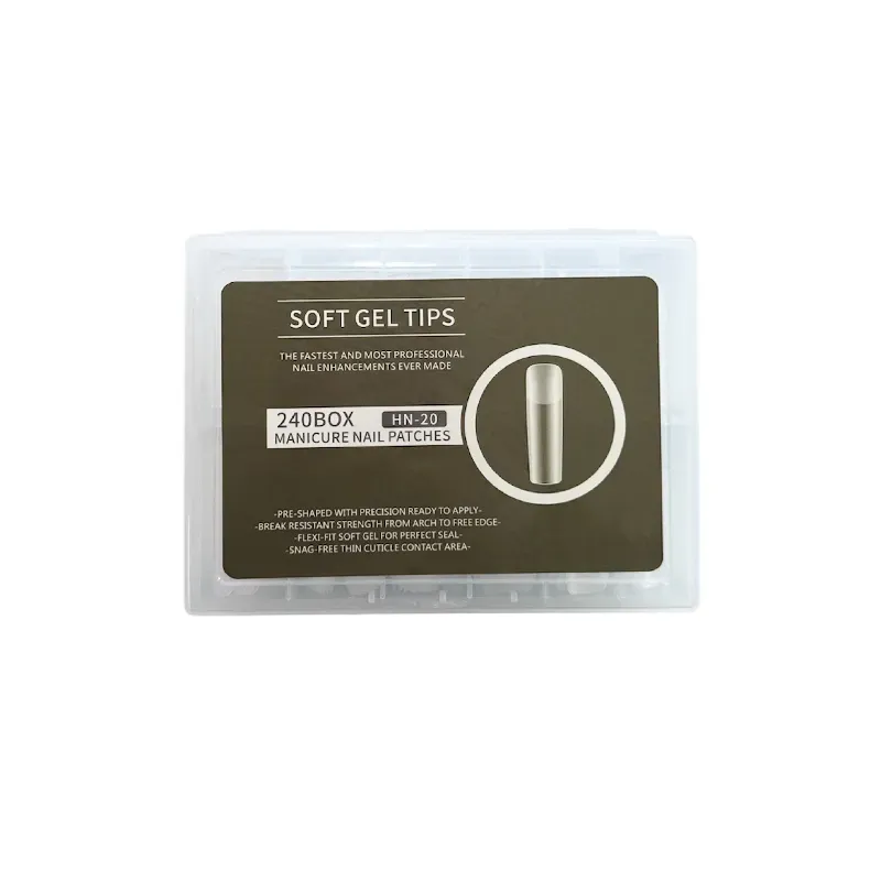 BEAUTY SALON Ψεύτικα Νύχια σε Κασετίνα Διάφανα 240τμχ