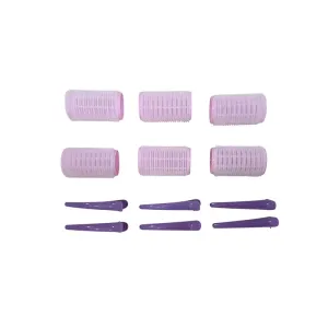 5207440013132BEAUTY SALON Ρόλεϊ Μαλλιών Με Κλίπς Σετ 6 τμχ_beautyfree.gr