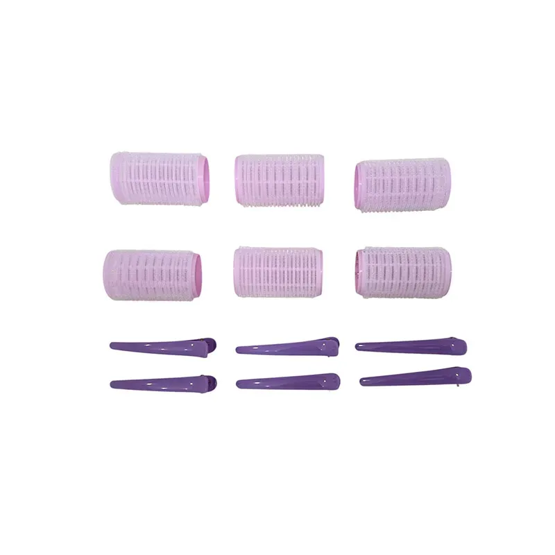 5207440013132BEAUTY SALON Ρόλεϊ Μαλλιών Με Κλίπς Σετ 6 τμχ_beautyfree.gr