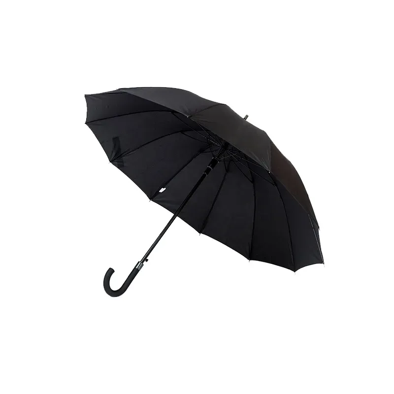 6947802319050REAL STAR UMBRELLA Αυτόματη Μπαστουνι Μαύρη _beautyfree.gr