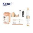 KEMEI Γυναικία Ξυριστική Μηχανή & Trimmer 2 in 1 (KM-152)