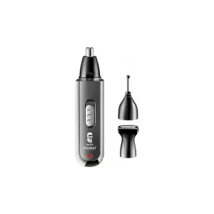 6955549303133KEMEI Trimmer Hair & Nose 3in1 με USB (KM-313)_beautyfree.gr