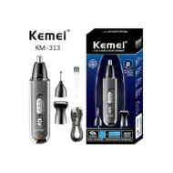 KEMEI Trimmer Hair & Nose 3in1 με USB (KM-313)