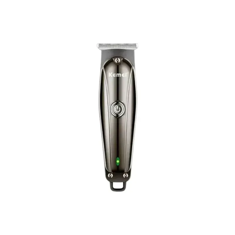 6955549306387KEMEI Επαναφορτιζόμενη Κουρευτική Μηχανή με USB (KM-638)_beautyfree.gr