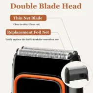 KEMEI Επαναφορτιζόμενη Ξυριστική Μηχανή με USB (KM-T375)