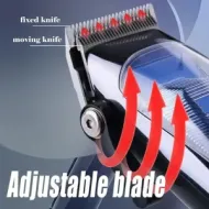 KEMEI Επαναφορτιζόμενη Κουρευτική Μηχανή με USB (KM-3235)