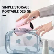 KEMEI Πτυσσόμενο Πιστολάκι Μαλλιών Ταξιδίου 1500W (KM-6837)