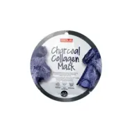 8809411188251PUREDERM Μάσκα Προσώπου Charcoal Collagen 18ml_beautyfree.gr
