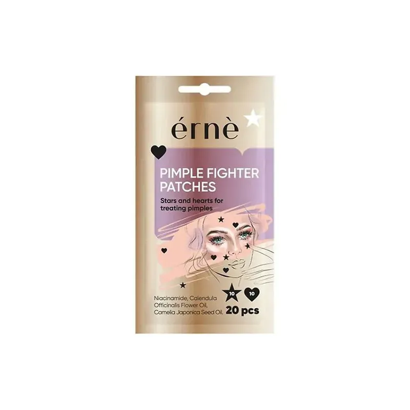 5391545180704ERNE Επιθεματα Καθαρισμου Προσωπου Για Σπυρακια Αστερια / Καρδιες 20 Τεμαχια_beautyfree.gr