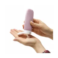 BEAUTY SALON Πλαστικά Μπουκαλάκια Ταξιδίου Χρωματιστά Σετ 4 τμχ