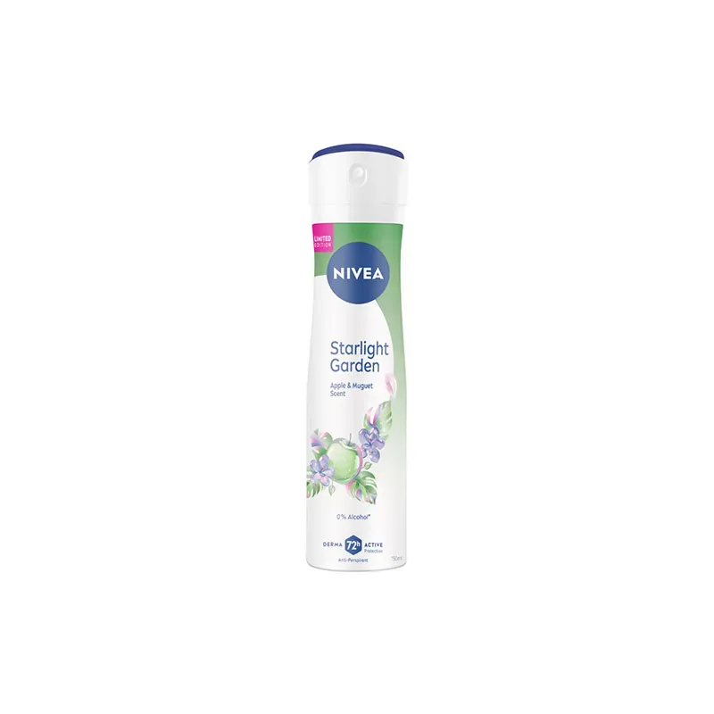 5900017106120NIVEA Deo Spray Starlight Garden 150ml_beautyfree.gr