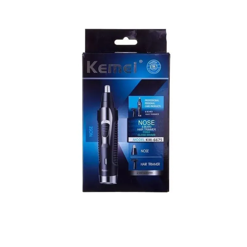 6242718901307KEMEI Nose & Beard Hair Trimmer (KM-6675)_beautyfree.gr 6242718901307KEMEI Nose & Beard Hair Trimmer (KM-6675)_beautyfree.gr