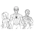 SPIDERMAN Σετ Χρωματισμου 54x47