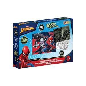 5205698801181SPIDERMAN Puzzle 100τμχ 48x34cm Glow In The Dark_beautyfree.gr