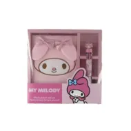 5205698754210MY MELODY Σετ Σημειωματαριο Λουτρινο Με Στυλο _beautyfree.gr