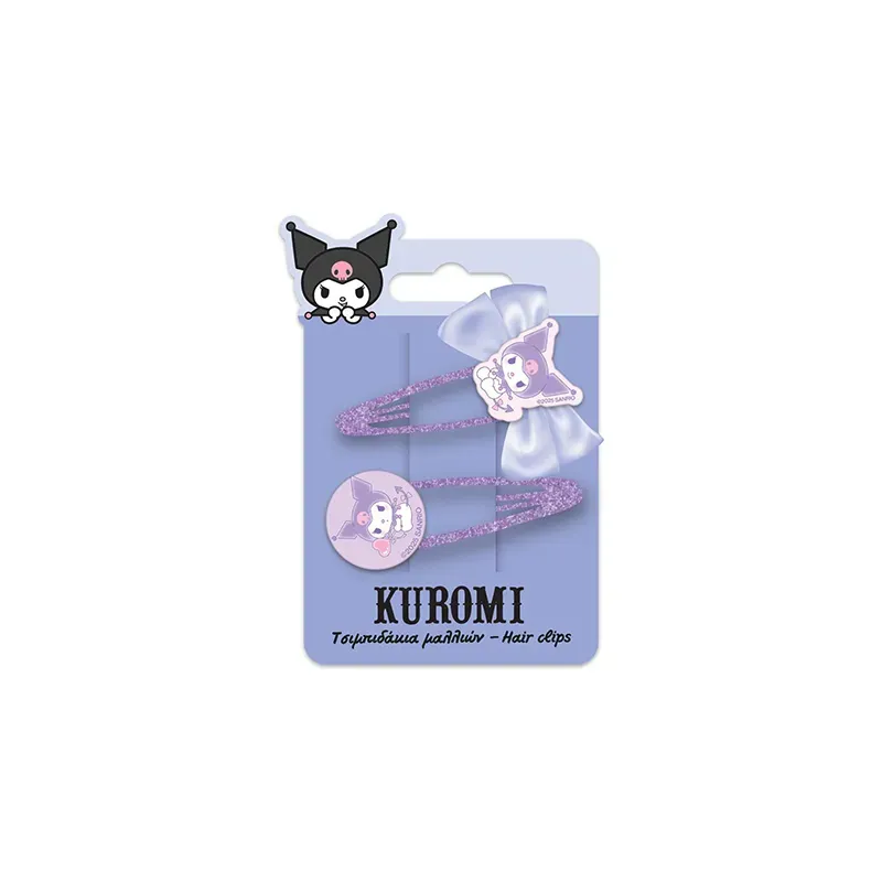 5205698752544KUROMI Τσιμπιδακια Μαλλιων Σετ 2τμχ_beautyfree.gr