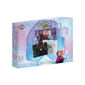 5205698801228FROZEN Puzzle 100τμχ 48x34cm Glow In The Dark_beautyfree.gr