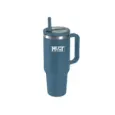 5205698805202MUST TEAM Μπλε Ποτηρι Ανοξειδωτο Θερμος 900ml Με Καλαμακι 22.5x13x7cm_beautyfree.gr