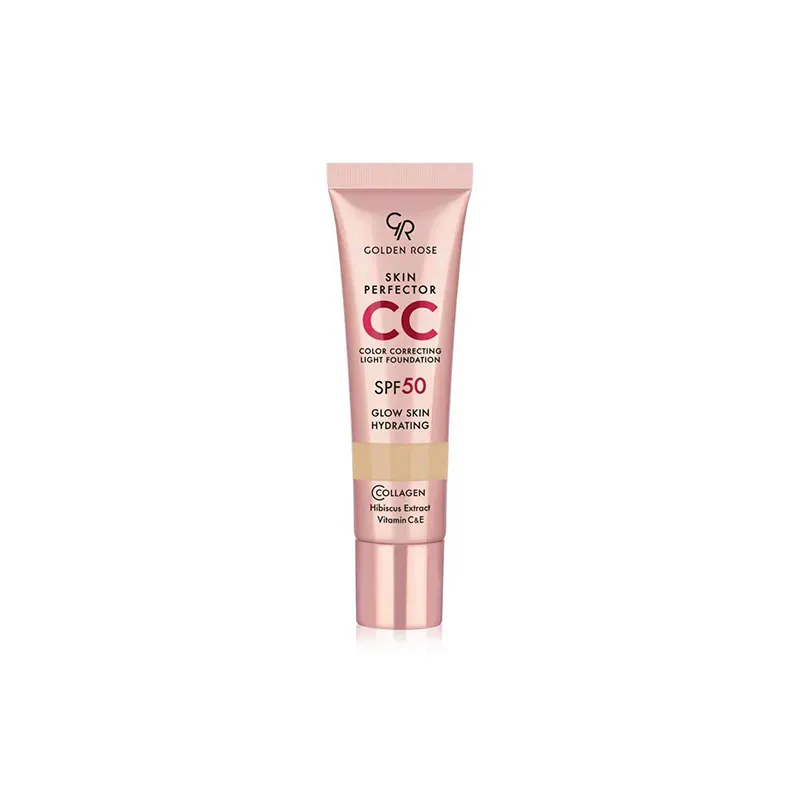 GOLDEN ROSE Skin Perfector CC Light Foundation SPF 50