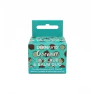 5056235402374DERMA V10 Lip Scrub & Balm Duo Coconut_beautyfree.gr