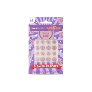 5031413946925FACE FACTS Swizzels Love Hearts Wild One Blemish Patches 24pcs_beautyfree.gr