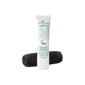 5060288331369STYLPRO Easy On The Eye Cleanser 100ml & Makeup Remover Cloth_beautyfree.gr