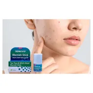 Derma V10 Blemish Stick Tea Tree & Witch Hazel για Σπυράκια, Ατέλειες της Επιδερμίδας, Μείωση Ερεθισμών & της Λιπαρότητας